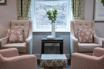 Lindley Park interior 2 armchairs